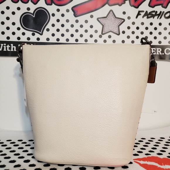 RARE Coach Bucket Bag with Rivets - Picture 2 of 11